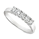 Пръстен от бяло или жълто злато 14k с диаманти 0.52ct – модел K607