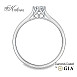 Годежен пръстен с диамант GIA 0.25 ct – злато 14К (бяло или жълто) | Цени от производител