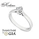 Годежен пръстен с диамант GIA 0.25 ct – злато 14К (бяло или жълто) | Цени от производител