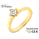 Годежен пръстен от жълто злато 14к с диамант 0.30ct – GIA сертификат – код K586G Годежен пръстен от жълто злато 14к с диамант 0.30ct – GIA сертификат – код K586G