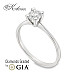 Годежен пръстен от бяло злато 14k с диамант 0.40ct GIA E/VVS1 K334 Годежен пръстен от бяло злато 14k с диамант 0.40ct GIA E/VVS1 K334