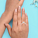 Класически годежен пръстен от бяло злато 14k с диамант 0.50ct IGI сертификат K635 Класически годежен пръстен от бяло злато 14k с диамант 0.50ct IGI сертификат K635