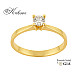 Годежен пръстен K648 от жълто злато 14k с диамант 0.30ct E/VS1 GIA 