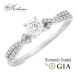 Годежен пръстен с диамант 0.46ct GIA бяло злато 18k – модел RN181B