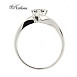Годежен пръстен бяло злато 18к. с диаманти 0.17 карата код:RN207B
