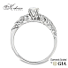 Годежен пръстен от бяло злато 14k с GIA сертифициран диамант 0.50ct – модел RN213