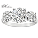  Годежен пръстен RN219 – Бяло злато 18k с диаманти 1.02ct, KD сертификат