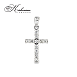Кръст от бяло злато 18k с диаманти 0.205ct – модел RN240 | Kirkorian Diamonds Кръст от бяло злато 18k с диаманти 0.205ct – модел RN240 | Kirkorian Diamonds