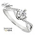 Годежен пръстен от бяло злато 18k с диаманти 0.56ct GIA – модел RN485 Годежен пръстен от бяло злато 18k с диаманти 0.56ct GIA – модел RN485