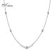 Колие с Диаманти 0.10 Карата - SBBGT05CB02 | Бяло Злато 18к. | Kirkorian Diamonds Колие с Диаманти 0.10 Карата - SBBGT05CB02 | Бяло Злато 18к. | Kirkorian Diamonds