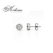 Обеци от бяло злато 18К с диаманти 0.18 ct – модел S114247, класически дизайн, лукс на достъпна цена