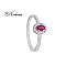 Годежен пръстен с рубин 0.27ct и диаманти 0.09ct от бяло злато 18К – изискан дизайн и цени от производител Годежен пръстен с рубин 0.27ct и диаманти 0.09ct от бяло злато 18К – изискан дизайн и цени от производител
