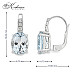 Обеци от бяло злато 18k с аквамарин 3.18ct и диаманти 0.13ct – модел S281336 Обеци от бяло злато 18k с аквамарин 3.18ct и диаманти 0.13ct – модел S281336