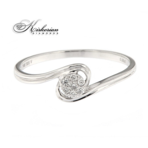годежен пръстен с диамант 0.05 карата код:RN203