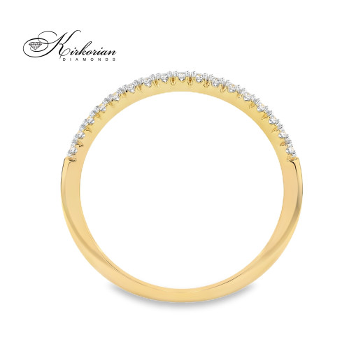 Пръстен от жълто злато 14K с диаманти 0.34ct и KD сертификат – модел 10110044-1G Пръстен от жълто злато 14K с диаманти 0.34ct и KD сертификат – модел 10110044-1G