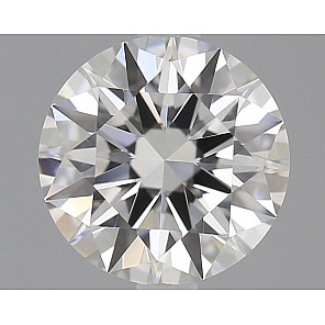 Diamond 0.59 ct, G, IF, EX, ROUND