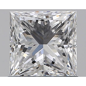 Diamond 1.0 ct, D, VS1, -, PRINCESS