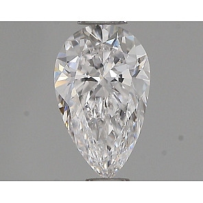Diamond 0.46 ct, D, VS1, -, PEAR