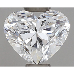 Diamond 0.5 ct, D, VS1, -, HEART