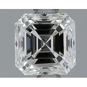 Diamond 0.9 ct, G, SI1, -, SQUARE EMERALD
