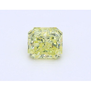 Diamond 0.34 ct, Fancy Intense Green Yellow, VS1, -, RADIANT