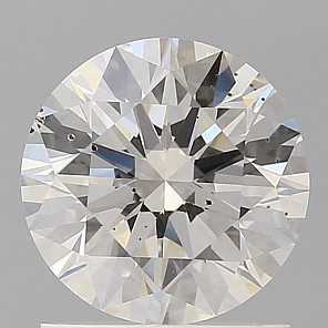 Diamond 1.23 ct, H, SI2, EX, ROUND