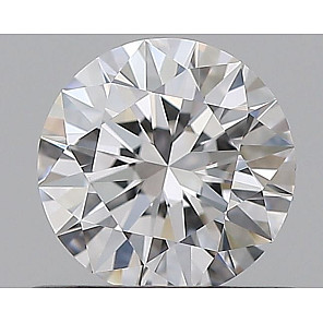 Diamond 0.53 ct, D, IF, EX, ROUND