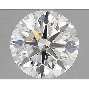 Diamond 2.28 ct, J, IF, EX, ROUND