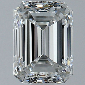 Diamond 1.01 ct, F, VVS2, -, EMERALD