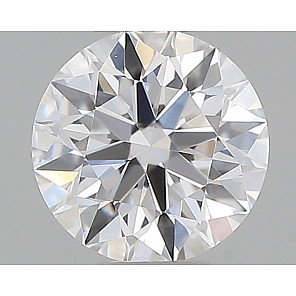 Diamond 0.3 ct, D, VVS2, VG, ROUND
