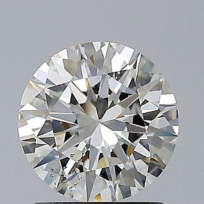 Diamond 1.1 ct, J, SI2, EX, ROUND