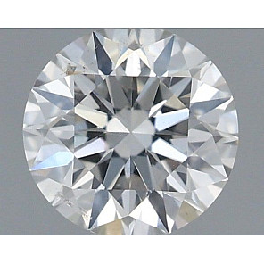 Diamond 0.53 ct, G, SI1, EX, ROUND