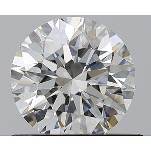 Diamond 0.61 ct, G, VS1, EX, ROUND