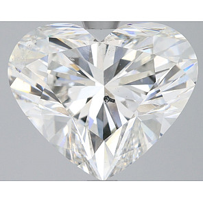 Diamond 4.12 ct, I, SI2, -, HEART