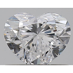 Diamond 0.5 ct, D, VVS1, -, HEART