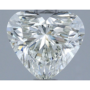 Diamond 1.71 ct, I, SI1, -, HEART