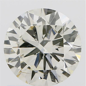 Diamond 0.71 ct, K, SI1, EX, ROUND
