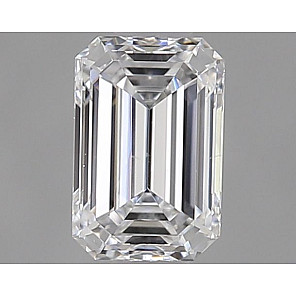 Diamond 0.5 ct, D, SI1, -, EMERALD