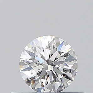 Diamond 0.3 ct, D, SI1, EX, ROUND