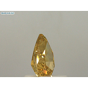 Diamond 0.64 ct, Fancy Intense Orange Yellow, SI1, -, PEAR