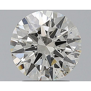 Diamond 1.79 ct, J, SI2, EX, ROUND
