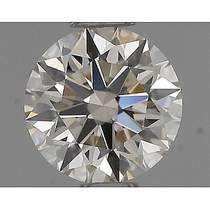 Diamond 0.55 ct, J, VVS1, EX, ROUND