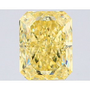 Diamond 5.01 ct, Fancy Yellow, VS2, -, RADIANT