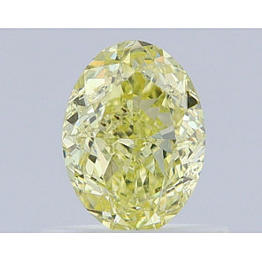Diamond 0.7 ct, Fancy Yellow, SI1, -, OVAL