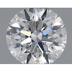Diamond 0.5 ct, D, VS1, EX, ROUND