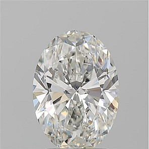 Diamond 2.52 ct, G, SI1, -, OVAL