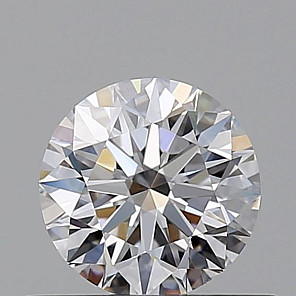 Diamond 0.5 ct, D, VS1, EX, ROUND