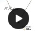 Колие от бяло злато 14k с диамант 0.50ct | GIA сертификат | Код: K601B Колие от бяло злато 14k с диамант 0.50ct | GIA сертификат | Код: K601B