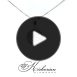 Луксозно колие от бяло злато 18к с диаманти 0.32ct – модел RN168 | Kirkorian Diamonds