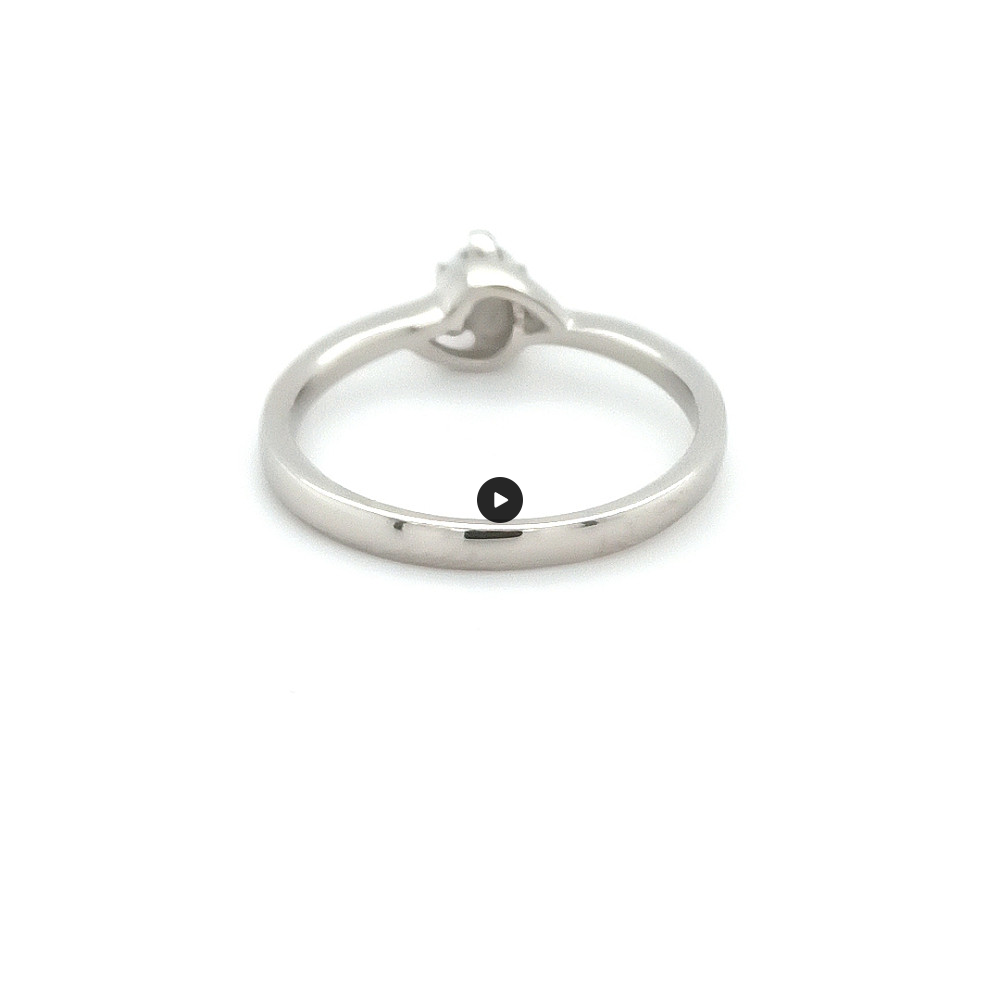 Годежен пръстен 14к. с диамант 0.12 карата код:361